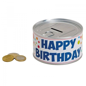 Sparkasse "Happy Birthday"